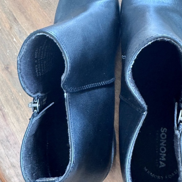 Sonoma Goods For Life® Millo Women's Black Ankle Boots - Picture 12 of 12